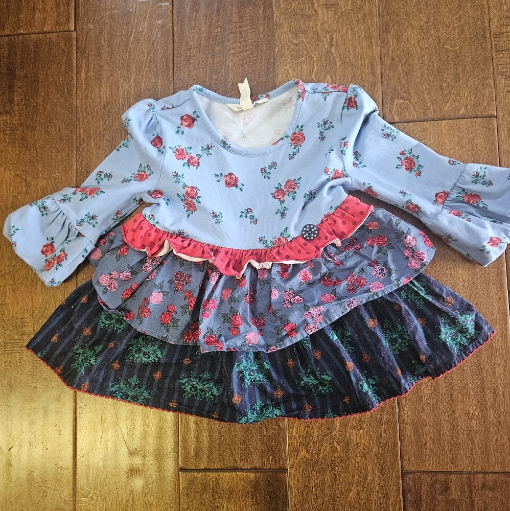 💝💝5/$25💝💝Matilda Jane Blue Floral Dress